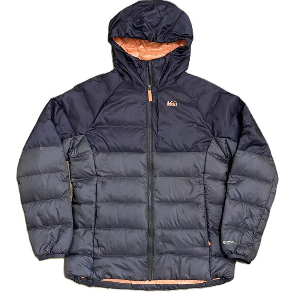 REI | Stratocloud Hoodie Puffer Jacket‎ | Size XL Girl's - Picture 13 of 15